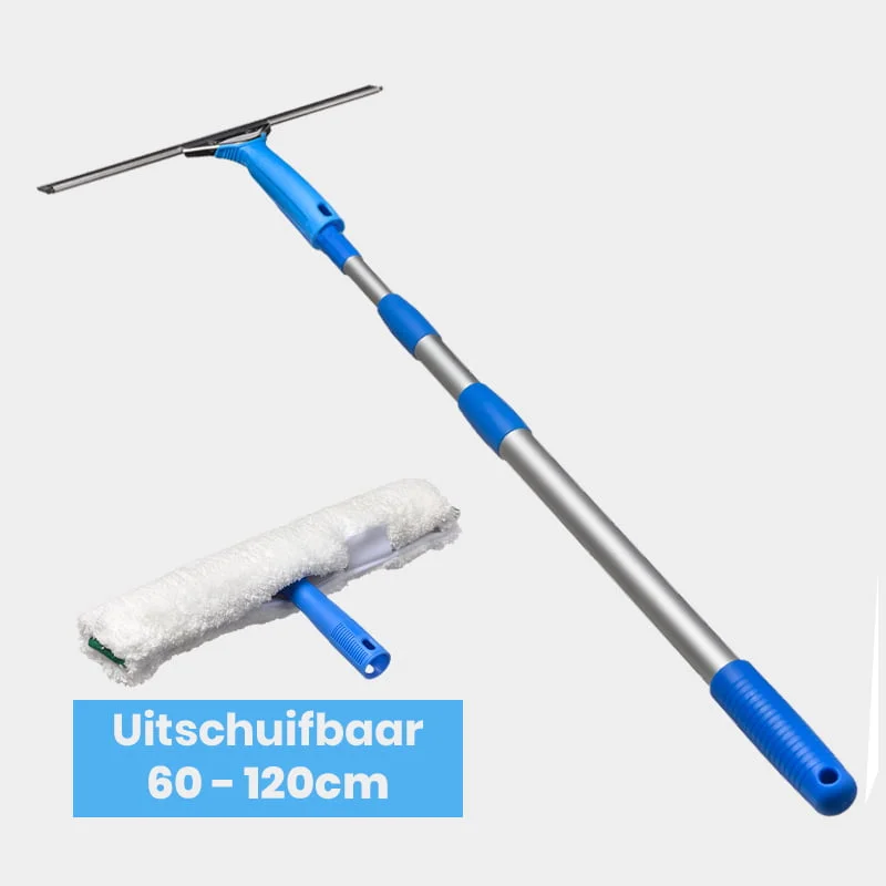 Glazenwassers set GWS Duo + Telescoopsteel - Afbeelding 4